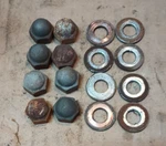 1968-1976 Honda CB450 CL450 CB500T Cylinder Head Mounting Hardware Nut Washer. Fixed Price $9.49.