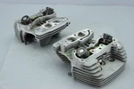 2002 Harley Touring Twin Cam Cvo Engine Cylinder Head Set Silver #4171. Fixed Price $249.99.