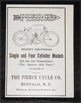 1910 Old Magazine Print Ad, Pierce Motorcycles, Single & Four Cylinder Cycles!. Fixed Price $12.99.