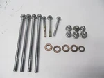 1988 Honda Shadow Front Cylinder Head Bolt Nut Hardware. Fixed Price $8.76.