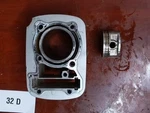 Honda 05 07 VT600 Cd Vlx Shadow Front Cylinder Piston 12100-MR1-830. Fixed Price $106.25.