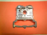 Oem H-d P/n #17656-04K Lower Rear Cam Cover Polished, '96-'04 V-rods. Fixed Price $120.00.