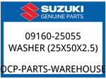 Suzuki Oem Part 09160-25055 Washer (25X50X2.5). Fixed Price $7.96.