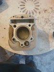 1987 Yamaha Virago YM283 Engine Front Cylinder Jug Barrel Top End. Fixed Price $60.00.