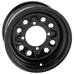 Quadboss Steely Wheels 12X7 4+3 4/137 RT-FC0172127136BLA. Fixed Price $67.85.