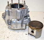 Honda Cr 500R Cylinder Jug Top End + Piston 89.5MM 06120-KA5-405 1985-1988. Fixed Price $599.95.