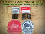 Valvetrain - Oem Spring Set Honda Z50 CT70 CL70 SL70 XL70 ATC70 TRX70. Fixed Price $35.50.