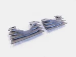 Harley Davidson Finned Headbolt Bridges For Efi Twin Cam 88 Models 43859-00. Fixed Price $45.95.