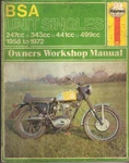 Bsa B50,B44,B40,C15,B25,C25,STARFIRE,GOLD Star,victor,ss,haynes Manual 1958-1972. Fixed Price $23.63.