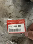 Copper Washer 8MM Plain Honda XR600R CRF150R CRF150B 90501-MK4-600 Oem. Fixed Price $10.00.