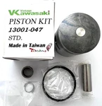 Kawasaki MT1 KV75 Standard Piston Kit Rings Wrist Pin Bearing Circlips. Fixed Price $173.03.