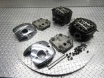 2008 06-16 Kawasaki Vulcan VN900 Oem Cylinder Heads Valve Covers Front Rear. Fixed Price $148.75.