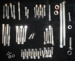 Ducati Widecase Single Bevel 250 350 450 Stainless Engine Bolt Screw Kit Set. Fixed Price $39.99.