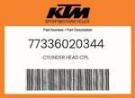 Ktm Genuine Cylinder Head Cpl. - 77336020344. Fixed Price $1231.29.