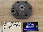 1984 Ktm Gs Mx 250CC Cylinder Head Part # 543.30.006.000 Nice Condition - Used. Fixed Price $69.95.