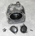 1982 Yamaha J Cylinder Head With Valves 15A-11110-04-00. Fixed Price $95.00.