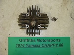 1976 Yamaha Chappy LB-80 Oem Cylinder Head. Fixed Price $35.00.