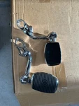 Harley Davidson Long Angled Highway Bar Mounts & Mini Floorboards 50500139 50829. Fixed Price $99.00.