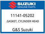 Suzuki Oem Part 11141-05202 Gasket, Cylinder Head. Fixed Price $13.59.