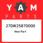 27D-W2587-00-00 Yamaha Master Cylinder Sub Assy 27DW25870000, New Genuine Oem Pa. Fixed Price $207.12.