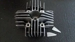 Yamaha 1967-68 Ylzc, Ylzcm Cylinder Head Pt# 205-11111-00-00 Nos Oem. Fixed Price $40.00.