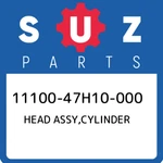 11100-47H10-000 Suzuki Head Assy,cylinder 1110047H10000, New Genuine Oem Part. Fixed Price $3424.72.