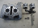 2001 Honda Rebel Engine Motor Cylinder Head W Valve Cam Shaft Oem. Fixed Price $414.90.