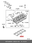 Genuine Oe Gasket Cylinder Head Metal MD331145 For Mitsubishi MD33-1145. Fixed Price $88.02.
