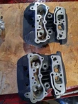 Harley Davidson 99-06 Twin Cam Oem Black Cylinder Heads 16723-99, 16725-99. Fixed Price $110.00.