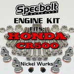 Engine Kit For Honda Specbolt Nickel Wurks (titanium Look). Fixed Price $56.99.