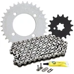 Sprocket Chain Set For Yamaha PW80 Y-zinger 15/32 Tooth 420 Rear Front Combo Kit. Fixed Price $49.95.