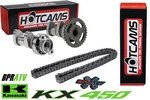Kawasaki KX450F 2009-2015 Hot Stage Camshafts + Timing Chain Upgrade Kit. Fixed Price $438.88.