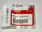 New Oem Honda 96001-0605000 Flange Bolt Nos Stock P 0045 Qty. Fixed Price $14.99.