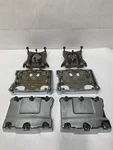 05 Harley-davidson Flstfi Fatboy Rocker Box Assemblies Covers Chrome Nice. Fixed Price $170.05.
