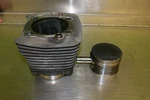 Buell Blast Cylinder W/ Matching Piston Excellent Low Mile Pieces 22662-99Y. Fixed Price $119.95.