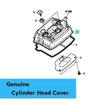 Honda '22-25 CRF250RX Genuine Cylinder Head Cover 12310-K95-AA0. Fixed Price $155.15.