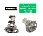 Genuine Kawasaki KX250F 13-16 Intake Exhaust Camshaft Comp 49118-0774 49118-0826. Fixed Price $252.70.