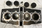 Cylinders Pistons Honda 1985 CB650SC Oem Engine Top End Nighthawk. Fixed Price $107.99.