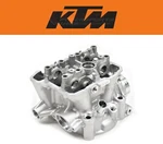 Cylinder Head 19-22 350 Xc-f, 21-22 Sx-f Cam Caps Ktm Valve Guide OEM#I277. Fixed Price $945.52.