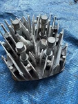 1972-77 Suzuki TC125 Cylinder Head #11111-27302 Or #11111-27301. Fixed Price $54.95.