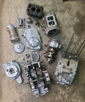 1963 Honda CA95 Benly Touring 150 Complete Engine - Parts Only. Fixed Price $199.00.