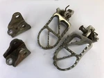 Honda Crf 250 2006 Fits 2004-2018 Footpegs With Brackets 50616MEN670 50642MEN670. Fixed Price $39.45.