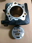 Ducati Vertical Cylinder With Piston, Rings, Pin, C-clips 12020141B, 12220081A. Fixed Price $580.00.