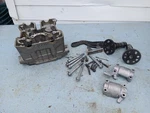 2003 02 Honda Super Hawk VTR1000F Rear Engine Cylinder Head Valve Cams Bolts Oem. Fixed Price $185.00.