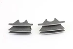 V-twin 42-1170 M8 Finned Spark Plug Cover Set Granite 25800062 Flt 17-UP. Fixed Price $71.37.