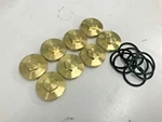 Solid Brass Honda CB750 Sohc Valve Cover Caps Rocker Inspection Tappet 47B. Fixed Price $140.26.