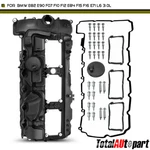 Engine Valve Cover & Gasket For Bmw E82 E90 F07 F10 F12 E84 F15 F16 E71 L6 3.0L. Fixed Price $109.99.