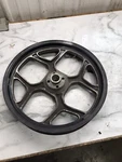 87 Bmw Rear Back Rim Wheel Straight. Fixed Price $116.19.