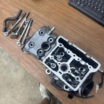 Ktm 390 Duke Rc Adventure Cylinder Head, Bolts, Cover, Valves Are Bent. Fixed Price $250.00.