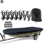 For Jon Boat Cover 210D Black 12FT-18FT Beam Width Up To 75INCH. Fixed Price $23.69.